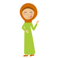 Woman Muslim Character