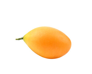 Sweet Yellow Marian plum on transparent png