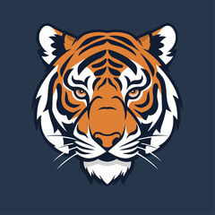 Tiger Head Vector