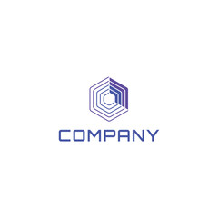 Digital Hexagon Connection Company Logo