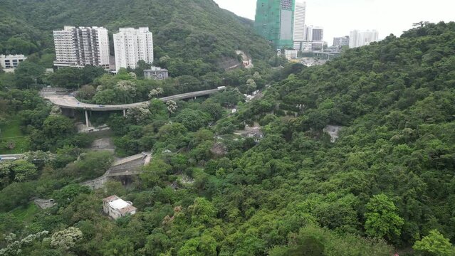 the road system at Smithfield, hong kong May 10 2023