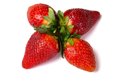 delicious appetizing and nutritious strawberries