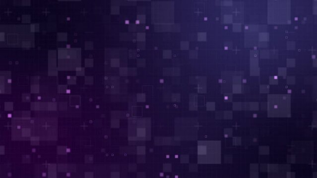 Digital Cyberspace with Particles and Digital Data Network Connections. High Speed Connection and Data Analysis Technology Digital Abstract Background Concept. Seamless Loop. 4K