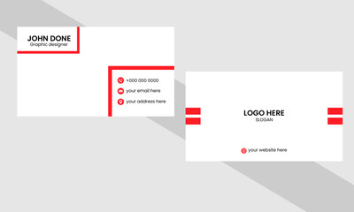 
 Creative and Clean Business Card Template.simple business card design and professional business card template 