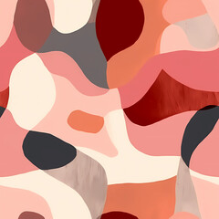 Geometric pattern style wallpaper abstract painting  digital art