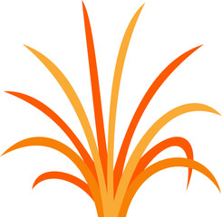 abstract grass illustration.