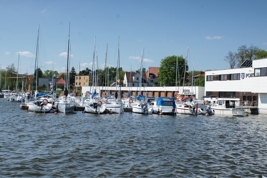 Iława. Port. Polska - Mazury - Warmia.