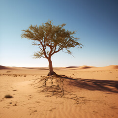 tree in the desert generative ai