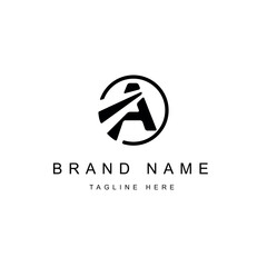 Custom Vector Letter A Logo Design