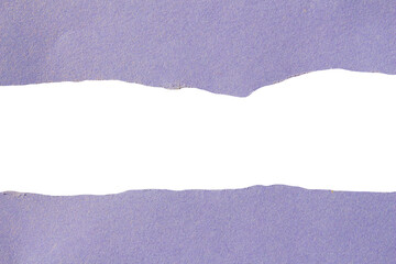 Obraz premium Torn paper piece on transparent background. Png ripped paper.