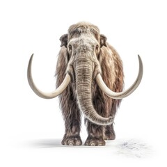 an illustration of a mammoth