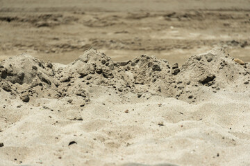 footprint in sand