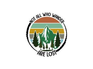 Outdoor Life Sublimation SVG Design