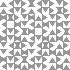 Abstract Gray and White tech geometric vector pattern design.orange triangular,Modern stylish texture,geometric tiles Pattern design.