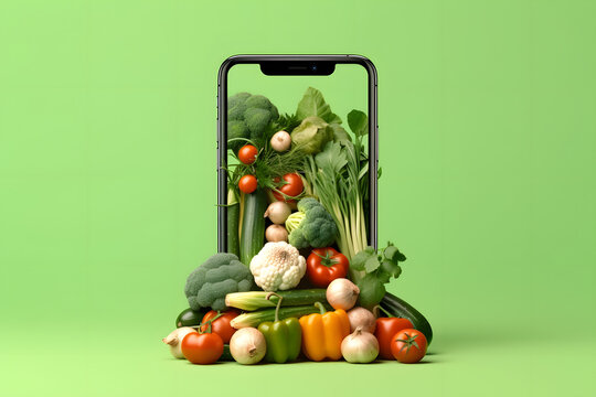 on demand grocery delivery mobile app - generative ai