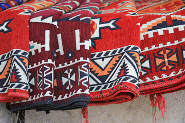 alfombra kilim beduina etnica tejida a mano artesanía       madaba color jordania  4M0A0484-as23