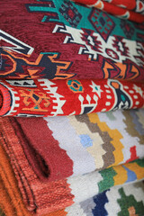 alfombra kilim beduina etnica tejida a mano artesanía       madaba color jordania  4M0A0486-as23