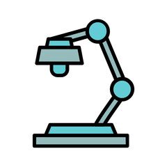 Desk Lamp Icon Design