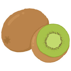 Kiwi hand drawn 