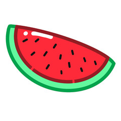 Slice of watermelon