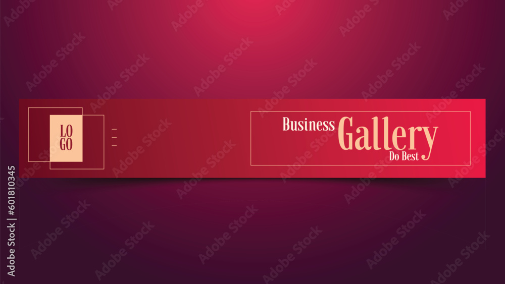 Canvas Prints linkedin banner for business gallery profile