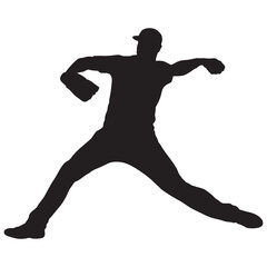 Fototapeta na wymiar silhouette of a person in a jump