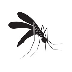 mosquito icon logo vector design template