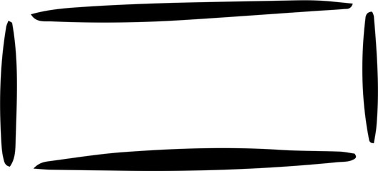 Hand Drawn Rectangle Design Element