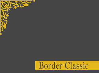 border wedding a design background