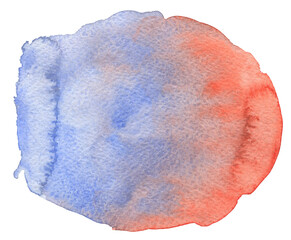 Fototapeta premium watercolour shape hand made mix color clipart salt wall art scrapbooking sketch note 