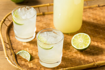 Frozen Refreshing Cold Limeade Drink