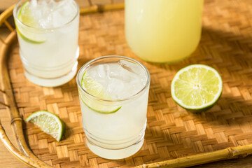 Frozen Refreshing Cold Limeade Drink