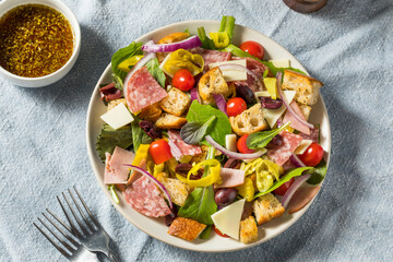 Homemade Italian Sub Salad