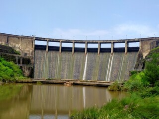 Fototapeta na wymiar Rawal Dam Islamabad Spillways