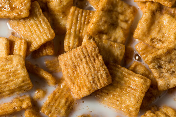 Sweet Crunchy Cinnamon Breakfast Cereal