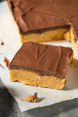 Homemade Chocolate Peanut Butter Bar