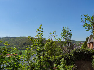 Die Stadt Saarburg an der Saar