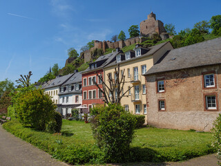Die Stadt Saarburg an der Saar