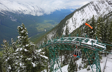 Gondola to Sulphur Mountain, Canada © jerzy