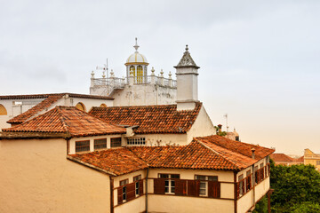 Panoramic view of townscape of La Orotava