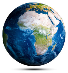 Earth globe world map - obrazy, fototapety, plakaty
