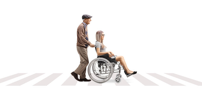 Crosswalk Wheelchair Images – Browse 853 Stock Photos, Vectors, and Video |  Adobe Stock