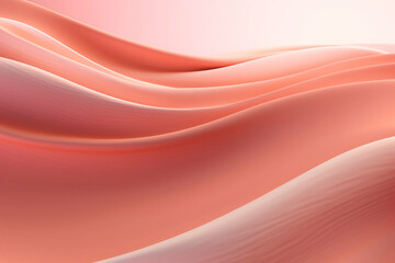 Light, pale coral abstract background, with a gradient shifting towards a soft peach pink, wallpaper.