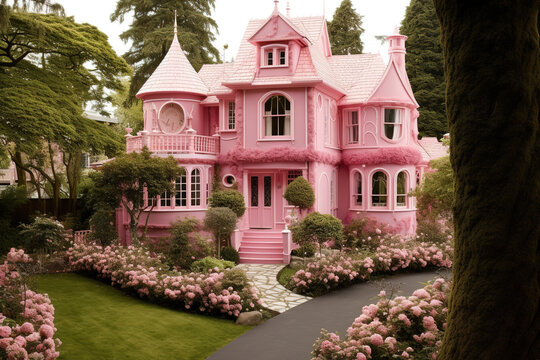 How to Build a Cute Pink House House