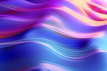 Fototapeta premium Abstract background texture of Oil or Petrol liquid flow, liquid metal close-up. Liquid waves and stains. Oil marble trendy dynamic art with glowing effect. bright color fluid art 3d render.