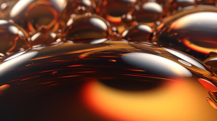 Abstract background texture of Oil or Petrol liquid flow, liquid metal close-up. Liquid waves and stains. Oil marble trendy dynamic art with glowing effect. bright color fluid art 3d render.