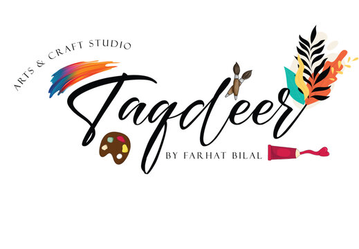 Art & Craft Studio Logo Design 