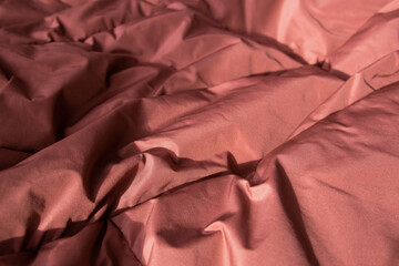 Brown texture fabric or cloth textile.