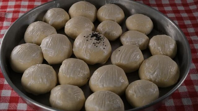 sprinkling black cumin