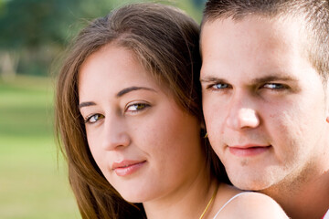 Fototapeta premium young couple in love